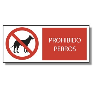 PROHIBIDO PERROS