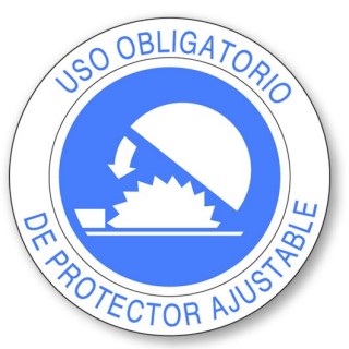 USO OBLIGATORIO DE PROTECTOR AJUSTABLE