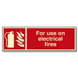 FOR USE ON ELECTRICAL FIRES