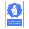 USO OBLIGATORIO DE GUANTES AISLANTES
