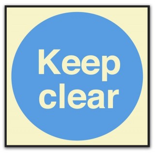 KEEP CLEAR