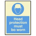 HEAD PROTECTION MUST BE WORN