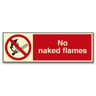 NO NAKED FLAMES