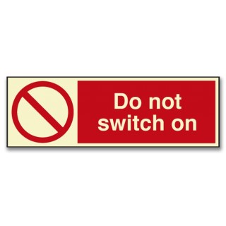 DO NOT SWITCH ON