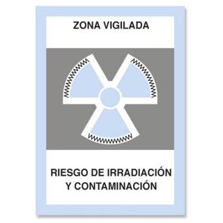 ZONA VIGILADA RIESGO DE IRRADIACIÓN Y CONTAMINACIÓN