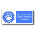 USO OBLIGATORIO DE MASCARILLA DE SEGURIDAD