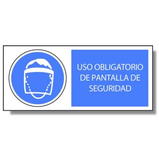 USO OBLIGATORIO DE PANTALLA DE SEGURIDAD