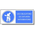 USO OBLIGATORIO DE CINTURON ANTIVIBRATORIO