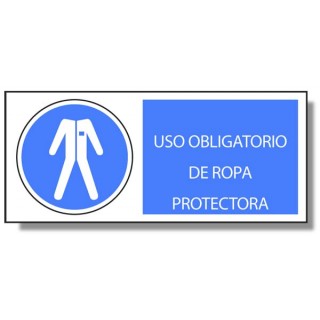 USO OBLIGATORIO DE ROPA PROTECTORA