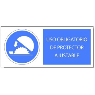 USO OBLIGATORIO DE PROTECTOR AJUSTABLE