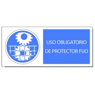 USO OBLIGATORIO DE PROTECTOR FIJO