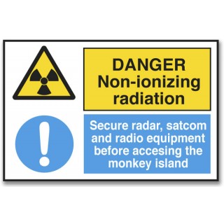 DANGER NON-IONIZING RADIATION...