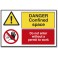 DANGER CONFINED SPACE/DO NOT ENTER WITHOUT...
