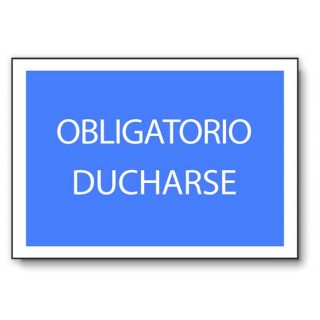 OBLIGATORIO DUCHARSE