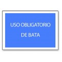 USO OBLIGATORIO DE BATA