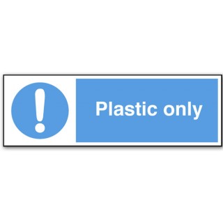 PLASTIC ONLY