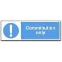 COMMINUTION ONLY