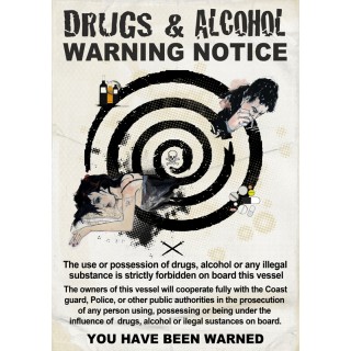 DRUGS AND ALCOHOL WARNING (PEQUEÑO)