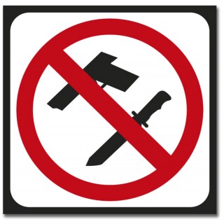 NO WEAPONS