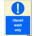 UTENSIL WASH ONLY
