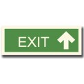 EXIT WITH UP ARROW