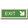 EXIT  WITH DOWN ARROW RIGHT
