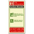 CARBON DIOXIDE FIRE EXTINGUISHER