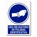 USO OBLIGATORIO DE PULSERA IDENTIFICATIVA