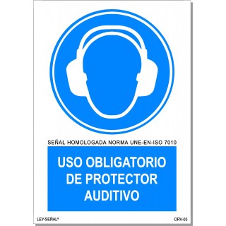USO OBLIGATORIO DE PROTECTOR ANTIRUIDO