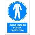 USO OBLIGATORIO DE ROPA PROTECTORA