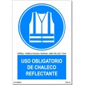 USO OBLIGATORIO DE CHALECO REFLECTANTE