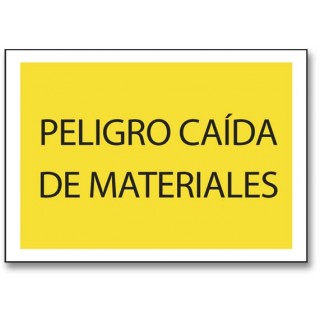 PELIGRO CAIDA DE MATERIALES