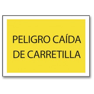 PELIGRO CAIDA DE CARRETILLA