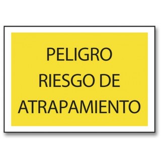 PELIGRO RIESGO DE ATRAPAMIENTO (ROPA)