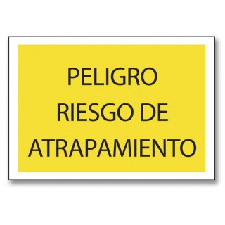 ATENCIÓN RIESGO DE ATRAPAMIENTO (MANO)
