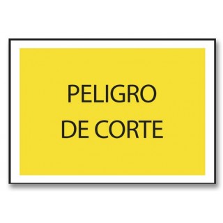 PELIGRO DE CORTE