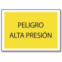 PELIGRO ALTA PRESIÓN
