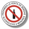 PROHIBIDA LA VENTA DE ALCOHOL A MENORES DE 18 AÑOS